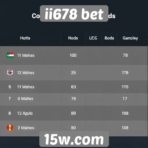Comparativo de odds entre ii678 bet e concorrentes