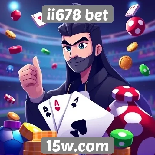 A variedade de jogos disponíveis no ii678 bet